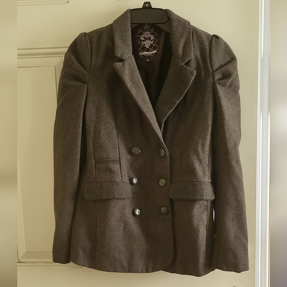 Small gray coat
